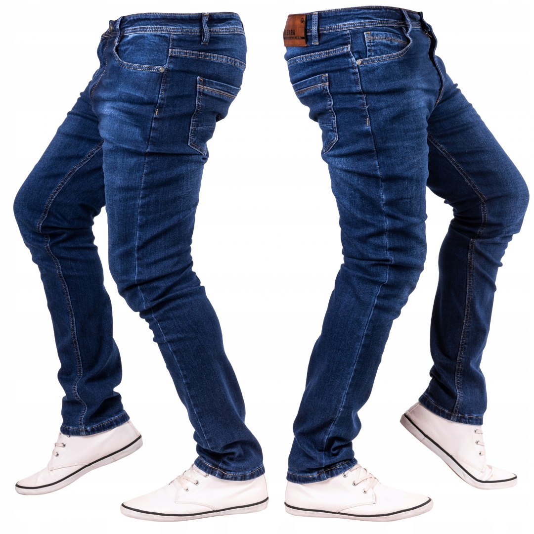 R.31 Spodnie męskie jeansowe SLIM IRMAN