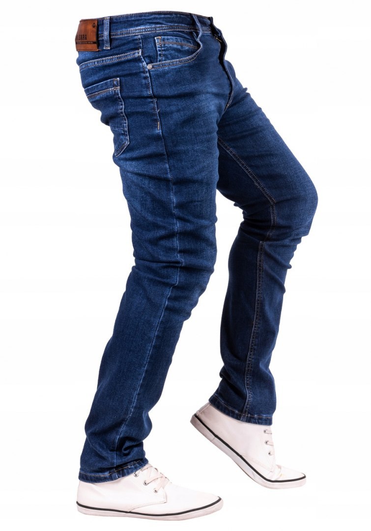 R.33 Spodnie męskie jeansowe SLIM IRMAN