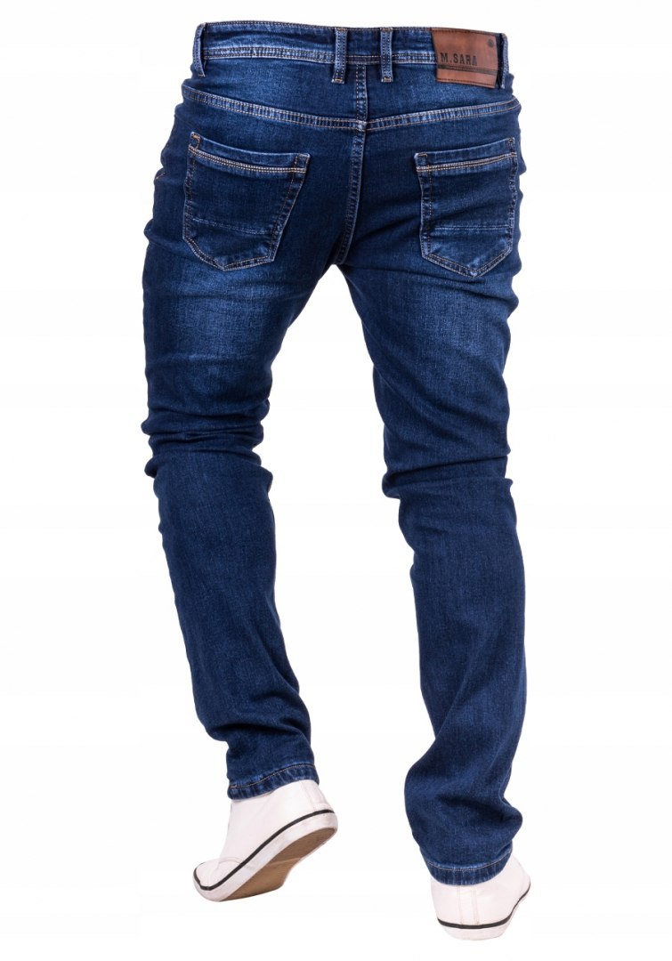 R.37 Spodnie męskie jeansowe SLIM IRMAN