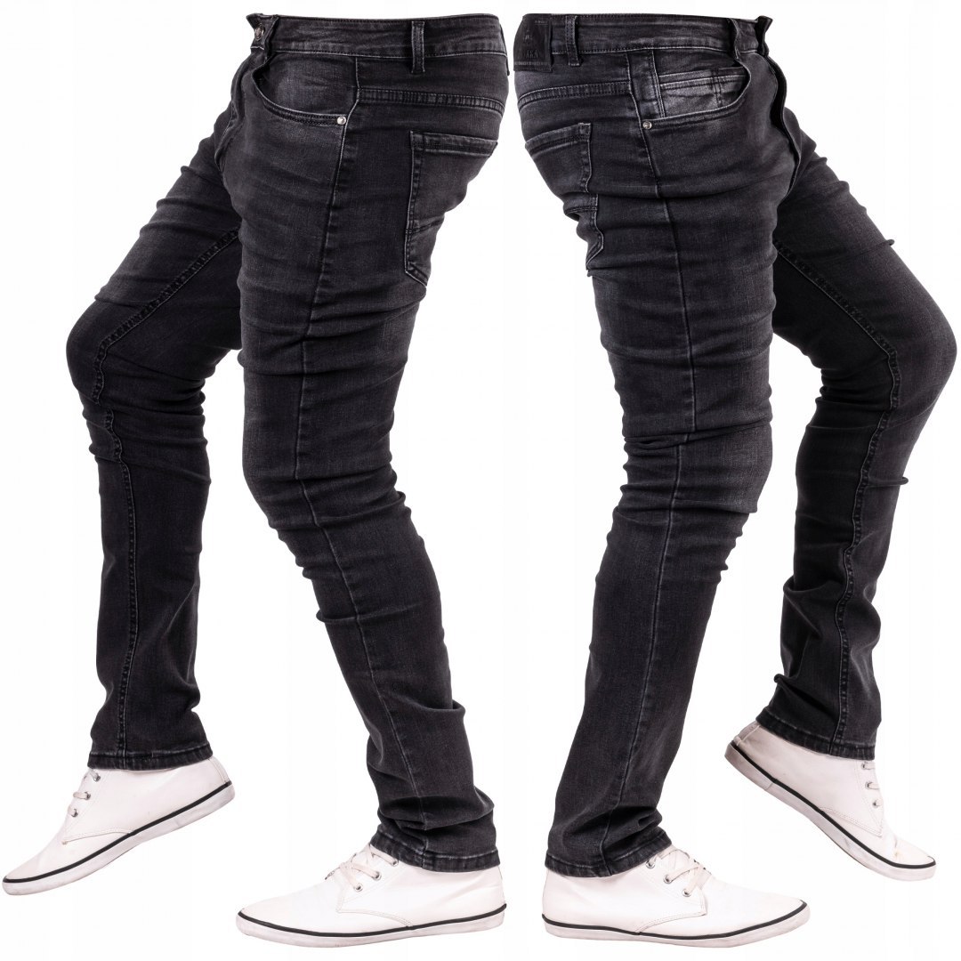 R.38 Spodnie męskie jeansowe SLIM LAXDAL