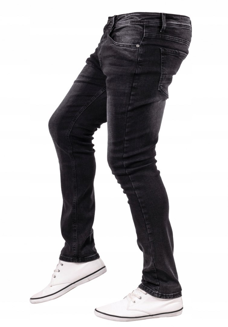 R.33 Spodnie męskie jeansowe SLIM MADS