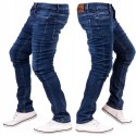R.34 Spodnie męskie jeansowe SLIM NJALL