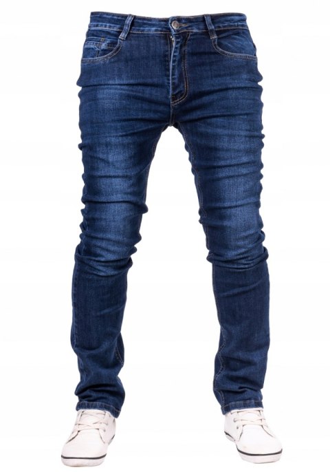 R.35 Spodnie męskie jeansowe SLIM NJALL