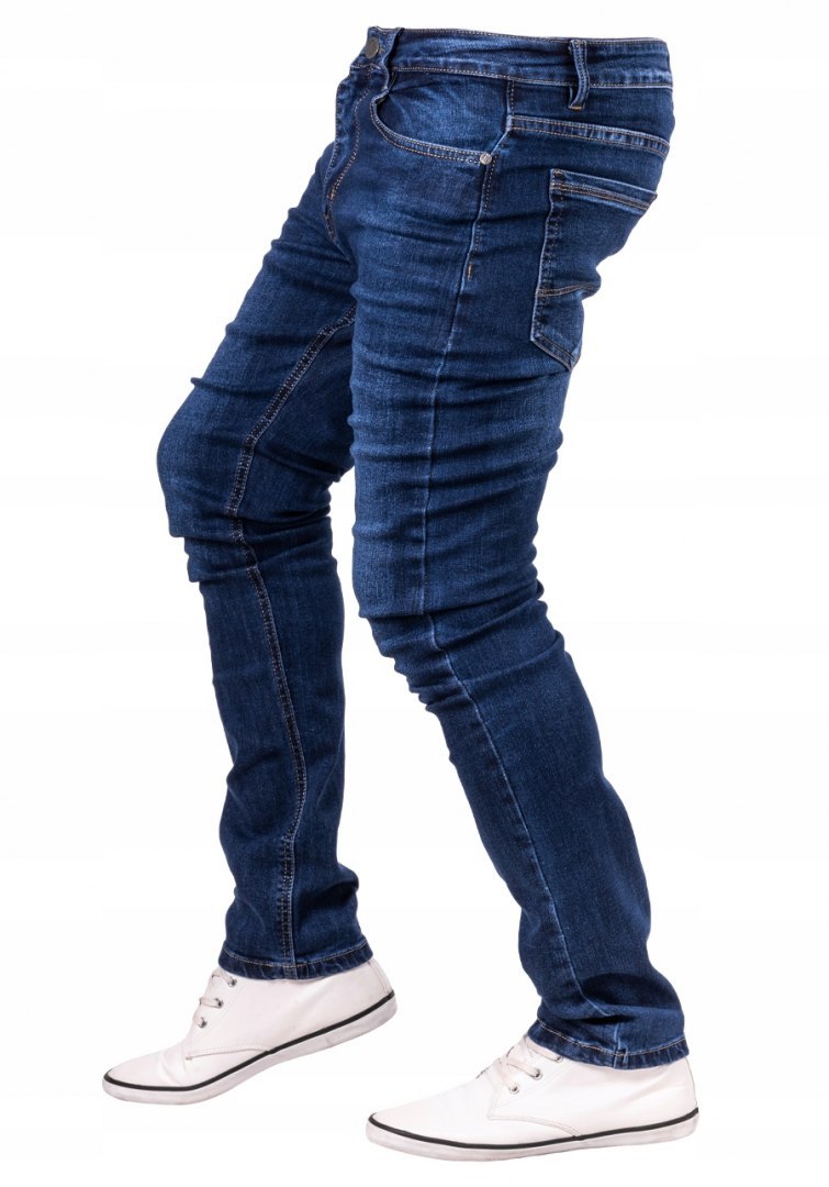 R.35 Spodnie męskie jeansowe SLIM NJALL
