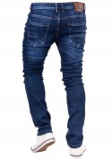 R.38 Spodnie męskie jeansowe SLIM NJALL