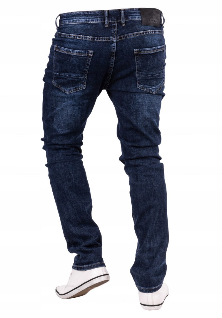 R.33 Spodnie męskie jeansowe SLIM RUNBY