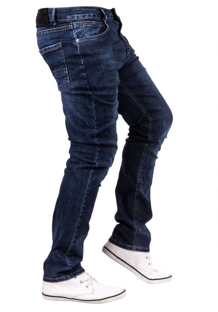 R.37 Spodnie męskie jeansowe SLIM RUNBY