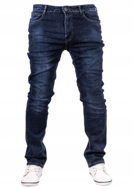 R.38 Spodnie męskie jeansowe SLIM RUNBY