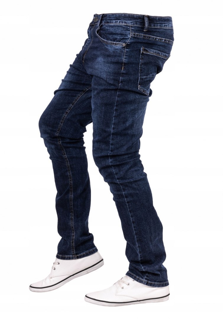 R.39 Spodnie męskie jeansowe SLIM RUNBY