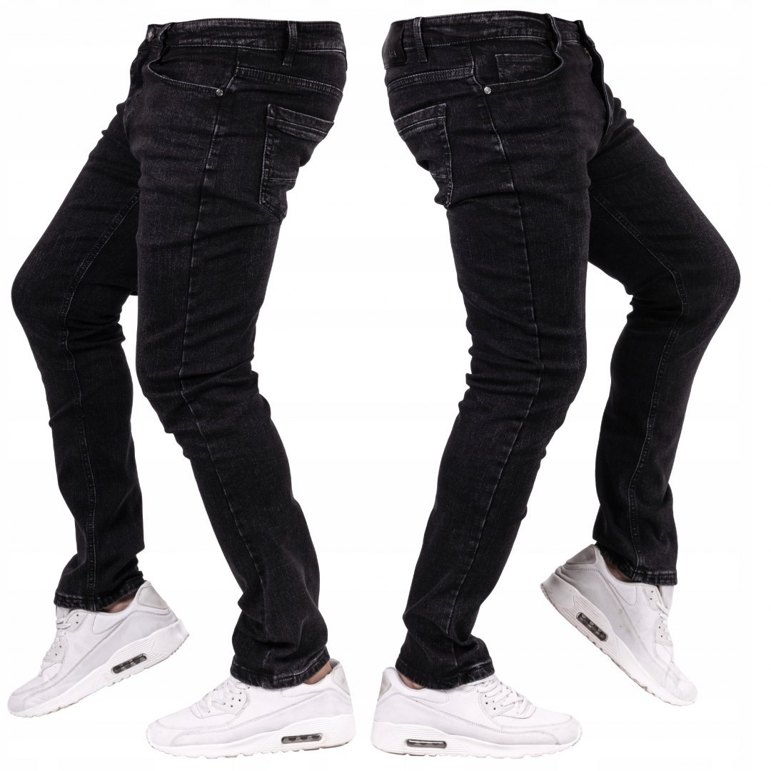 R.30 Spodnie męskie jeansowe SLIM EMRE