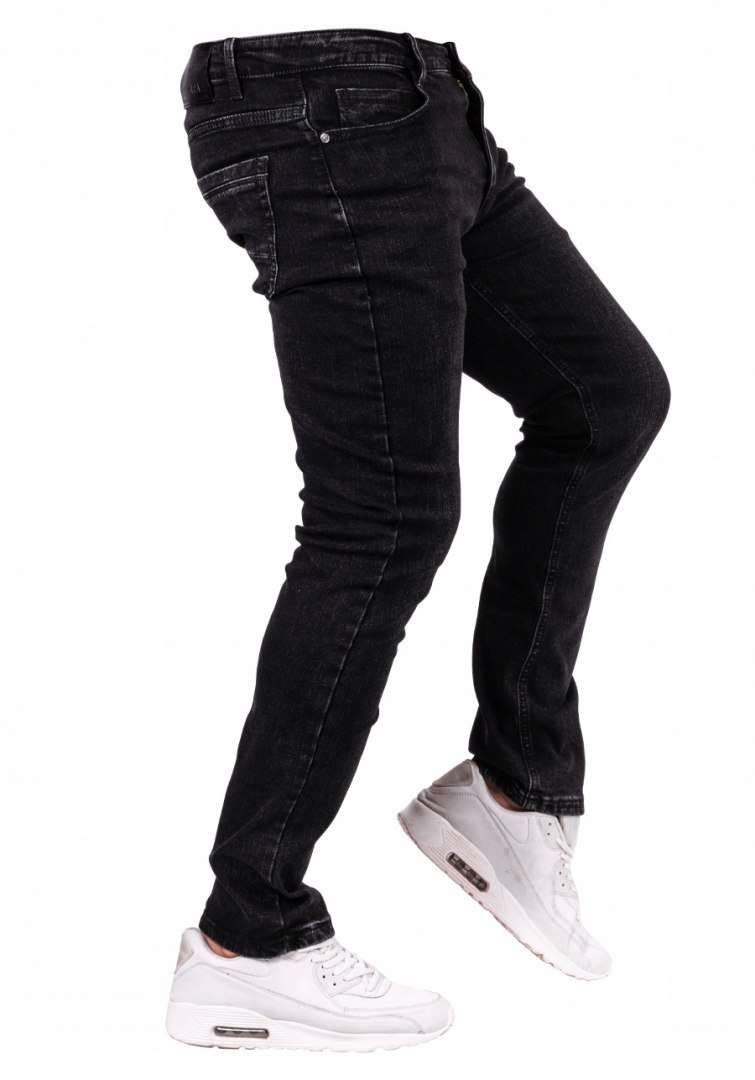 R.33 Spodnie męskie jeansowe SLIM EMRE