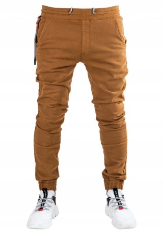 R.29 Spodnie męskie jogger camel JAYDEN