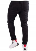 r.36 Spodnie męskie czarne jeansowe FELIPE