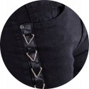 r.30 Spodnie męskie czarne jeansowe OSCAR