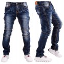 r.29 Spodnie męskie jeansowe cieniowane RADAMEL