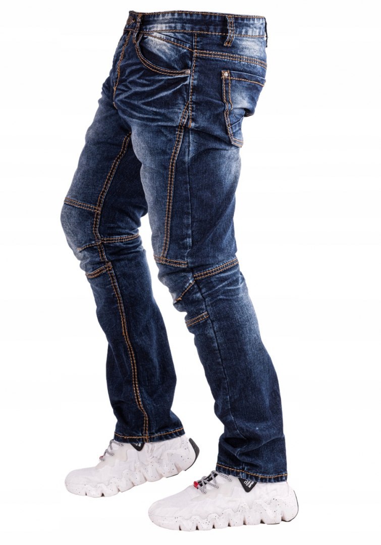 r.29 Spodnie męskie jeansowe cieniowane RADAMEL