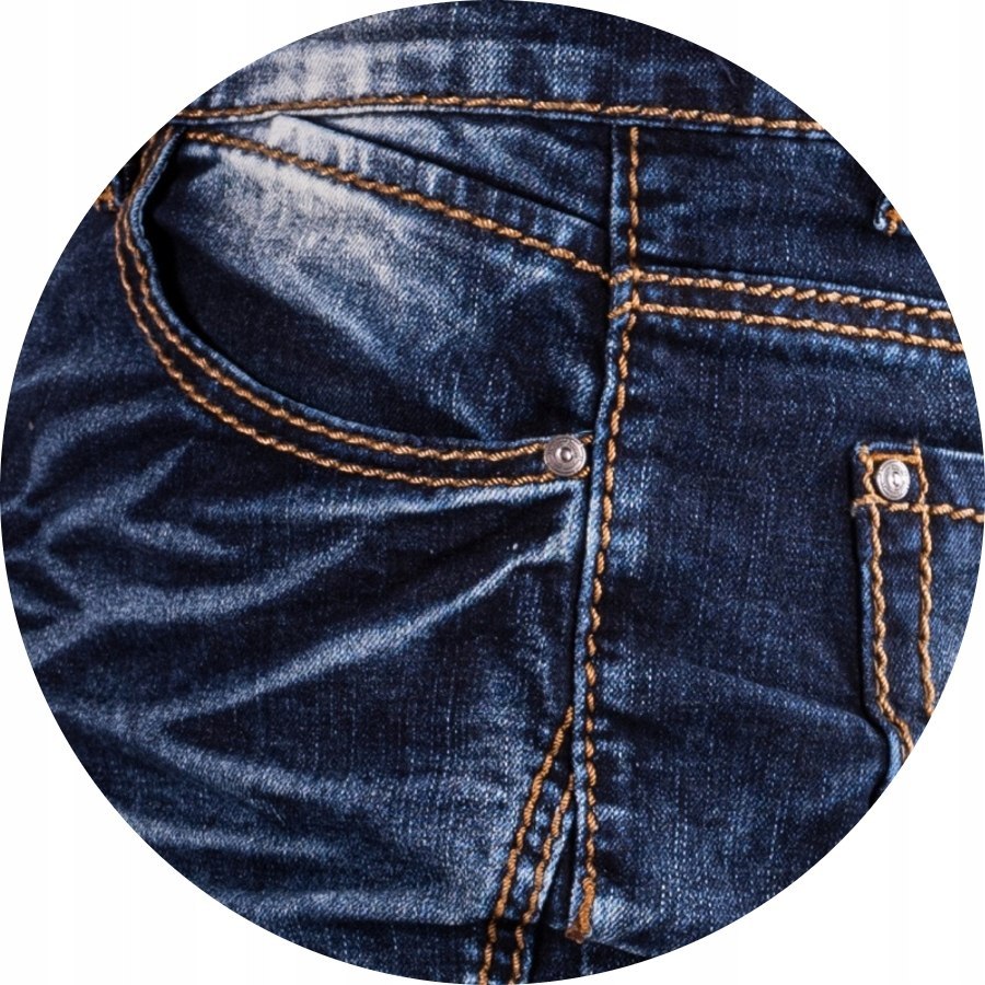 r.31 Spodnie męskie jeansowe cieniowane RADAMEL