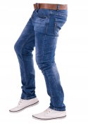 r.39 Spodnie męskie jeansowe klasyczne AMBO