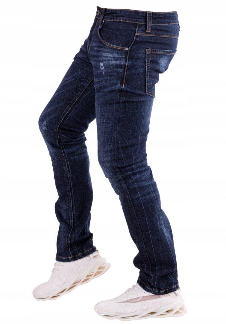 r.38 Spodnie męskie jeansowe klasyczne PABLO