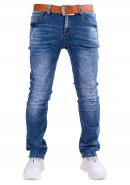r.31 Spodnie męskie jeansowe klasyczne UNAI