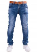 r.32 Spodnie męskie jeansowe klasyczne UNAI