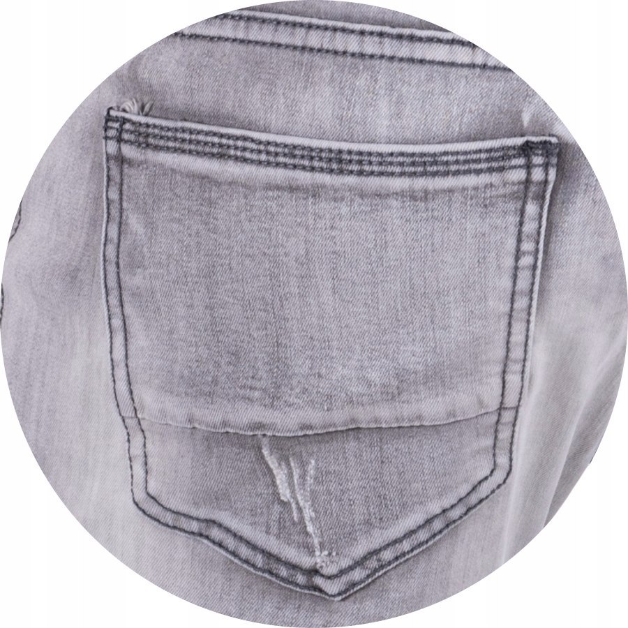 r.28 Spodnie męskie szare jeansowe THIAGO