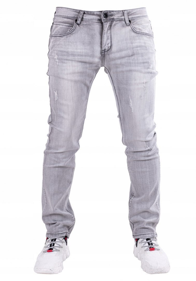 r.36 Spodnie męskie szare jeansowe THIAGO
