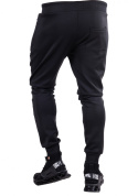 Spodnie JOGGERY dresowe czarne FRANCIS r.3XL