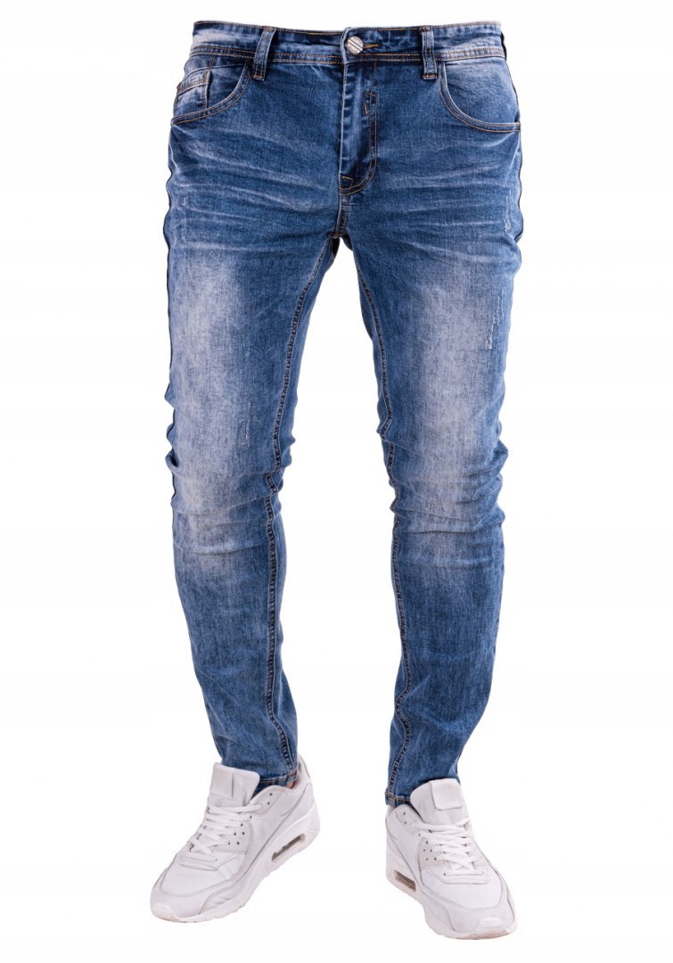r.34 Spodnie męskie jeansowe LUCAS