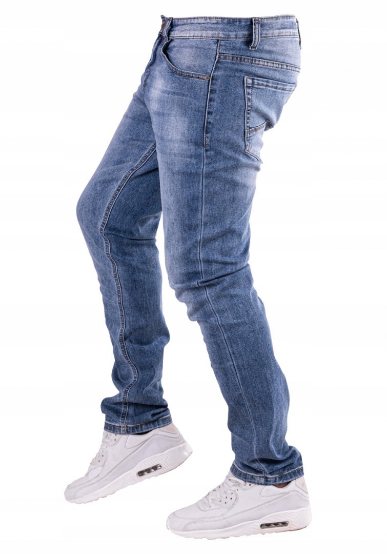 r.34 Spodnie męskie jeansowe SLIM MARCOS