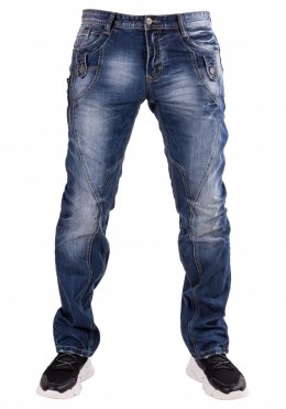 r.30 Spodnie męskie jeansowe cieniowane RAFAEL
