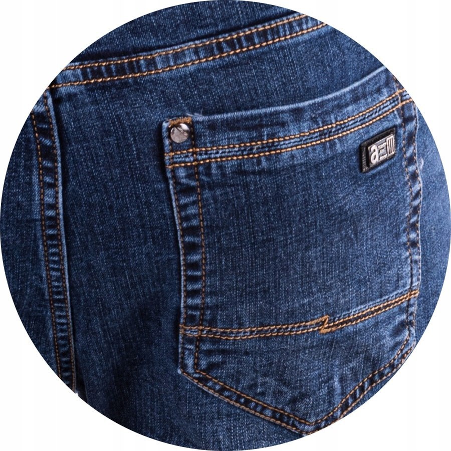 r.33 Spodnie męskie jeansowe klasyczne GERARD
