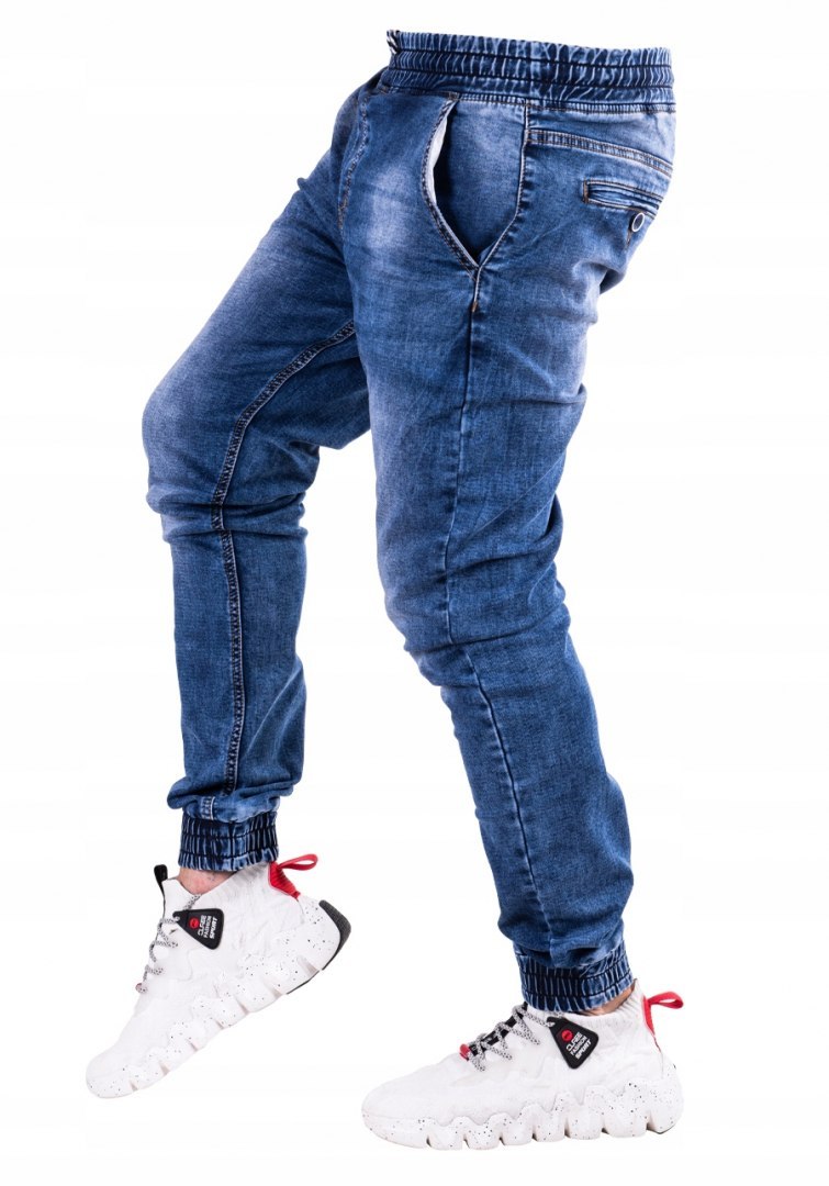 r.31 Spodnie joggery jeansowe męskie ARTURO
