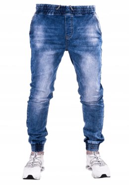 r.33 Spodnie joggery jeansowe męskie AURELE