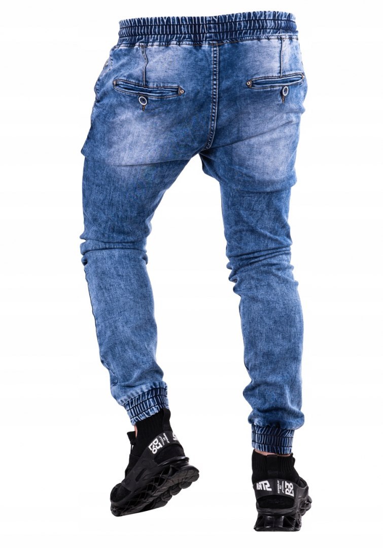 r.30 Spodnie joggery jeansowe męskie ELLEN