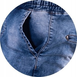 r.38 Spodnie joggery jeansowe męskie ELLEN