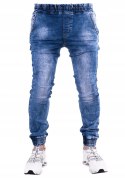 r.34 Spodnie joggery jeansowe męskie MATTHEW