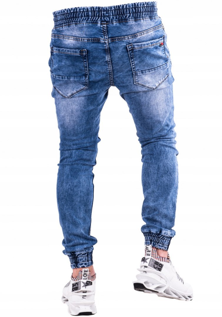 r.34 Spodnie joggery jeansowe męskie MATTHEW