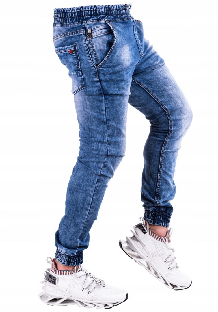 r.40 Spodnie joggery jeansowe męskie MATTHEW