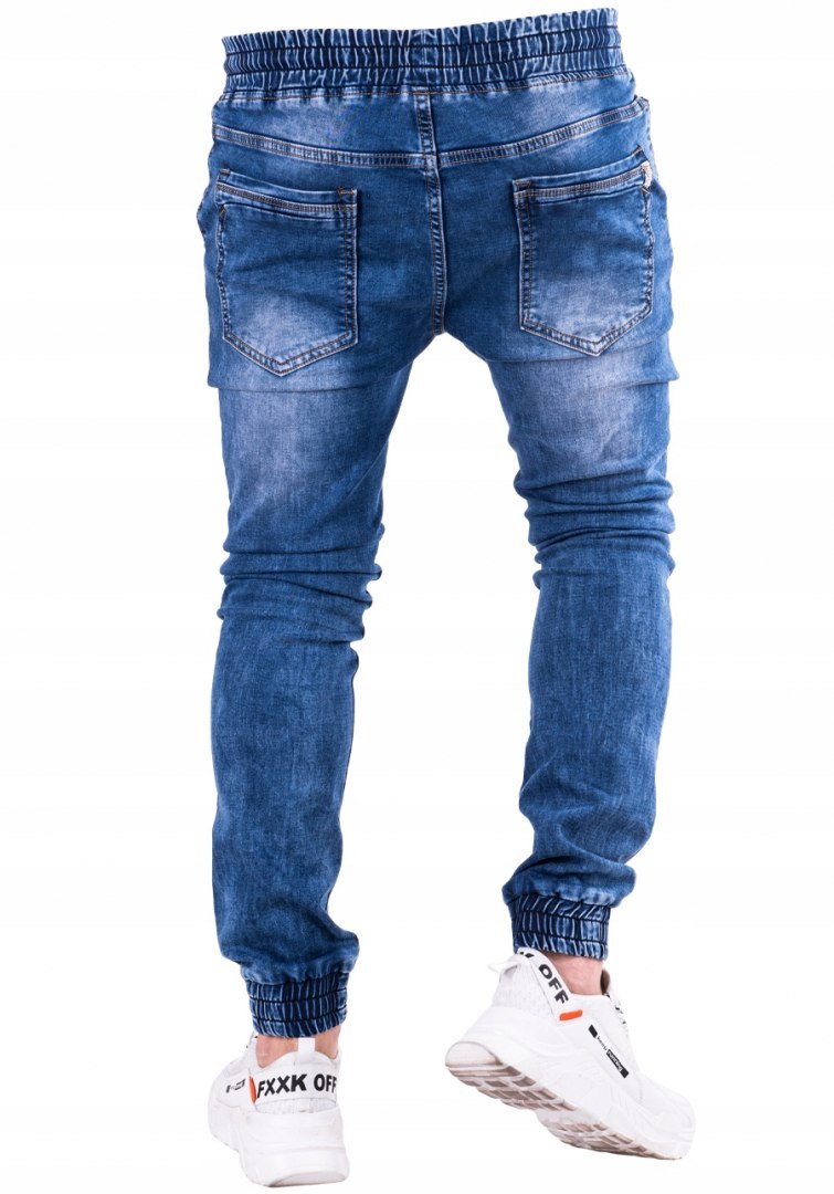 r.38 Spodnie joggery jeansowe męskie DANTE