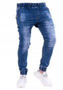 r.40 Spodnie joggery jeansowe męskie DANTE