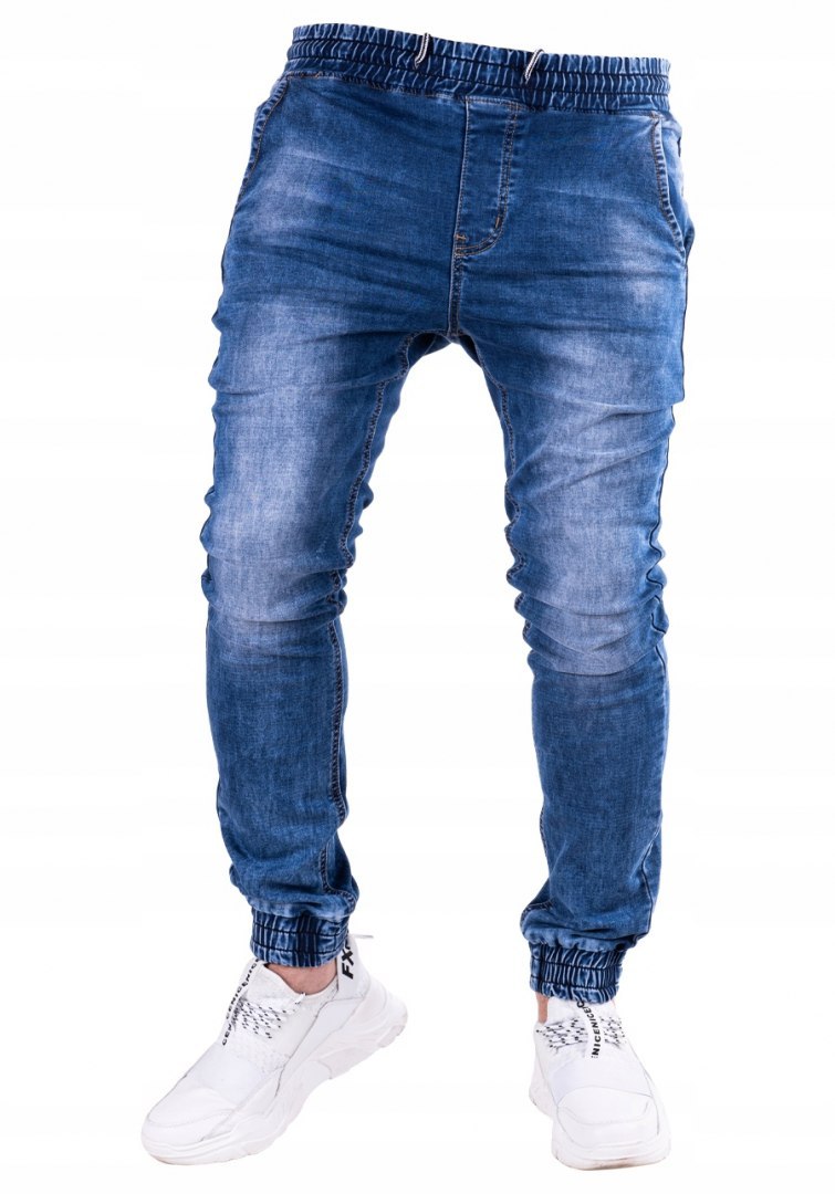 r.40 Spodnie joggery jeansowe męskie DANTE