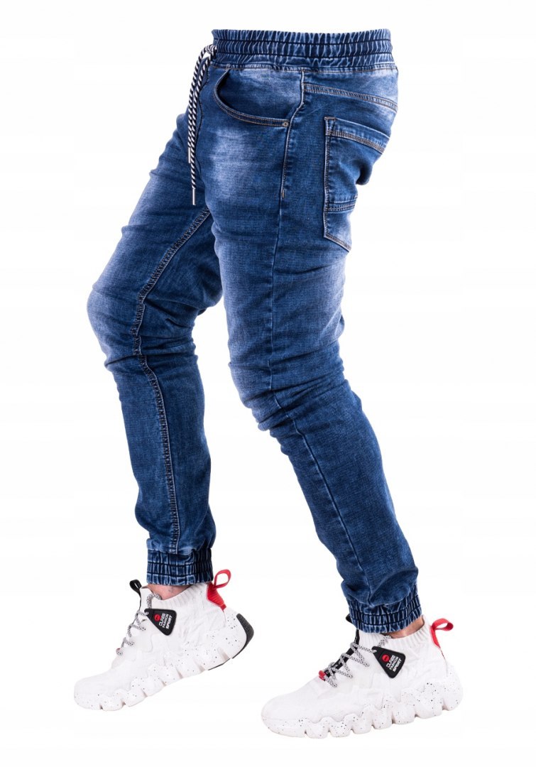 r.30 Spodnie joggery jeansowe męskie IGNACIO