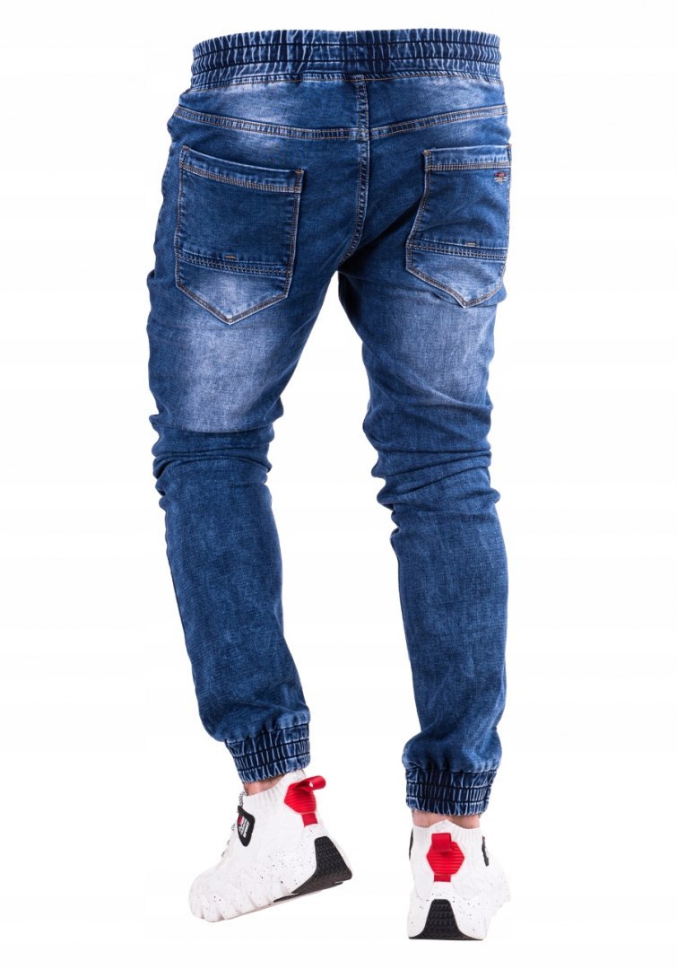 r.33 Spodnie joggery jeansowe męskie IGNACIO