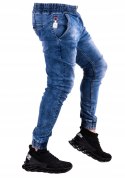 r.33 Spodnie joggery jeansowe męskie MURIEL