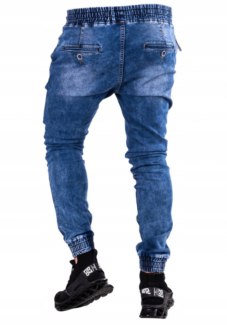 r.33 Spodnie joggery jeansowe męskie MURIEL