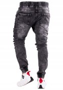 r.33 Spodnie joggery jeansowe męskie VICENTE