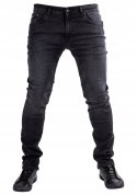 R.34 Spodnie męskie czarne jeansowe CHARLIE