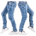 R.34 Spodnie męskie slim jeansowe DIALLO