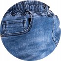 R. 31 Krótkie SPODENKI proste jeansowe FREITAS